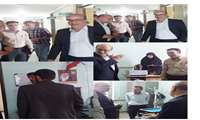 دیدار ریاست سازمان جهادکشاورزی استان با کارکنان جهاد کشاورزی شهرستان آبدانان